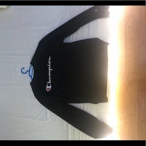 Black Champion Longsleeve Medium